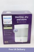 Philips Avent Baby Bottle Electric Steriliser & Dryer, White