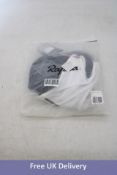 Rapha Men's Pro Team Training Cycling Bib Shorts, Black/White, Size M
