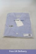 Another Aspect 2.1 JPN Shirt, Shiro Ao Stripe, Size S