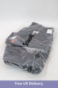 Schott Removable Badge Bomber Jacket, Black, Size M