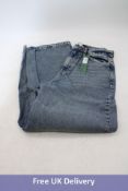 Scuffers Jumbo Pants, Blue, Size 38