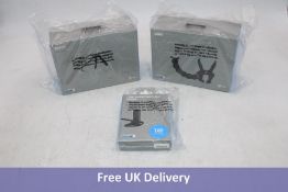 Three GoPro Accessories to include 1x Jaws Flex Clamp, 1x Fetch Dog Harness Mount, 1x