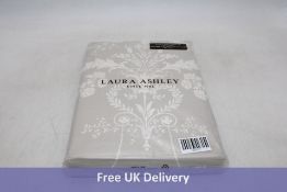 Laura Ashley Josette Double Duvet Cover & Pillowcases Set Dove Grey, Duvet 200 X 200cm/Cases 50 X 75