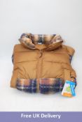 Columbia Women's Leadbetter Point II Sherpa Printed Puffer Jacket, Multi, Size L/G