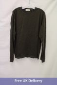 Another Aspect 3.0 Long Sleeve T-Shirt, Brown, Size XL