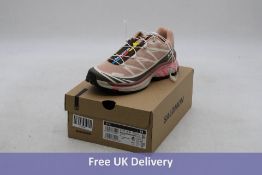 Salomon XT 6 Trainers, Mahogany Rose/Earth Brown/Flamingo Pink, UK 5.5