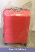 American Tourister Airconic 68/25 Spinner Suitcase, Paradise Pink. Box damaged