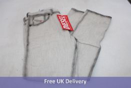 Diesel 1995 Slim Fit Mid Waist Jeans, Washed Grey, W32/L34