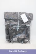 Sandqvist Ruben 2.0 Backpack, Black, Size 27 Litre
