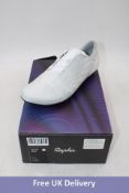 Rapha Pro Team Lace Up Shoes, White, Size EU 45