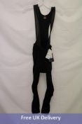 Gorewear C5 Thermo Bib Tights with Pad, Black, Size XS