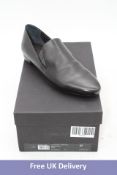 Marsell Leather Loafers, Black, Size 37