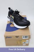 Asics Gel-Cumulus 25, Black/Carrier Grey UK 10. Box damaged