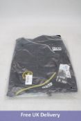 Zcco 3mm Premium Neoprene Full Sleeve Wetsuit, Black, Size L