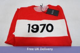 Bella Freud 1970 Jumper, Red, Size L