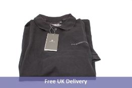 Porsche Polo Shirt, Black, Size EU XL