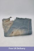 Jaded London Colossus Jeans, Muck, Size W30