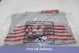 Coach Disney Mickey Mouse X Keith Haring Hoodie, Light Heather Grey, Size S