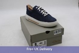Clarks Hollyhock Walk Trainers, Navy/Nubuck, UK 5.5