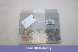 Kiltain Opal 3 Square Check Scarf, Multi, One Size