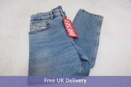 Diesel 2005 Regular Fit Mid Waist Jeans, Blue, W32/L32