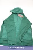 Adidas Men's Golf Ultimate 365 Tour Frost Guard Half Zip Hoodie, Green, UK M