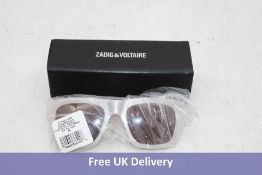 Zadig & Voltaire Sunglasses, Beige Glitter