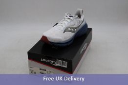 Saucony Guide 17 Trainers, White/Navy, UK 10.5