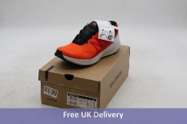 Salomon Temper GTX Trainers, Red Orange/Dawn Blue/Black, UK 9.5