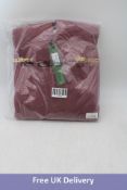 Scuffers Sign Hoodie, Burgundy, Size L