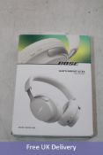 Bose QuietComfort Ultra Headphones, Light White, Box Sealed. Box damaged