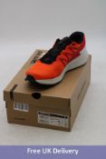 Salomon Temper GTX Trainers, Red Orange/Dawn Blue/Black, UK 12. Box damaged