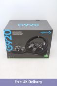 Logitech XBox G920 Racing Wheel and Pedals