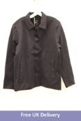 Alpha Tauri Wrote Waterproof Over Shirt, Navy, Size M
