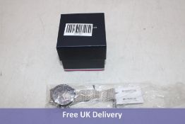 Tommy Hilfiger Analogue Multifunction Stainless Steel Bracelet Quartz Watch, Silver/Blue