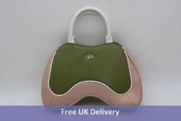 Diesel Tote Bag, Olive Green/Pink