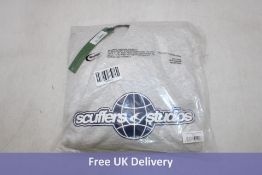 Scuffers Universal Hoodie, Melagne, Size S