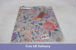 Missoni Home Set of 2 Dual Sided Floral Zig Zag Placemats, Grey/Multi, Size 35 X 48cm