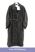 Cecilie Bahnsen Orah Coat, Black, Size 12