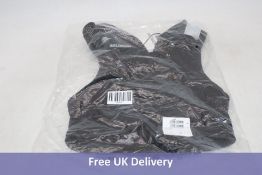Salomon Active Skin 4 Set Hydration Vest, Black/Metal, Size L