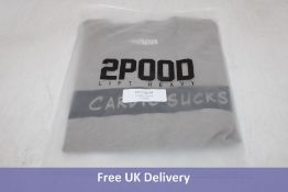 Eight 2P00D Cardio Sucks T-Shirts, Grey, Size M