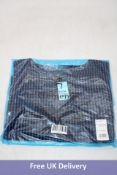 Elemente Clemente Vari Shirt, Black/Violet, Size 2