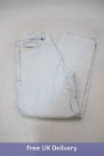 Diesel 2016 D Air Z Jeans, Light Blue, W26/L32. Used