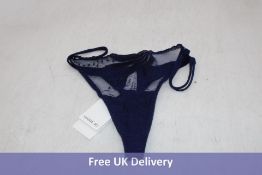 Marie Jo Etoile Thong, Saphire, Size M
