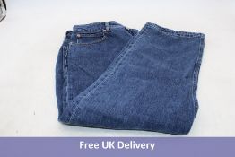 EverLane Curvy Way High, Vintage Indigo, Size 30