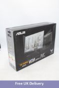 Asus TUF VG1A, 23.8 Inch IPS, 1920x1080 270Hz, Gaming Monitor, Black