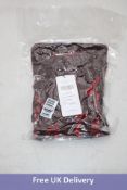 Cubic Experimental Fashion Wine Club Jumper, Saddle Brown, Size M