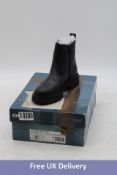 Geox D Iridea Ankle Boots, Black, UK 6. Box damaged
