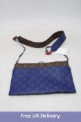 Louis Vuitton Monogram Pacific Pouch, Brown/Blue, Size S