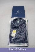Finamore Denim Gaeta Shirt, Blue, Size L